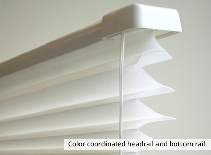 color coordinated headrail