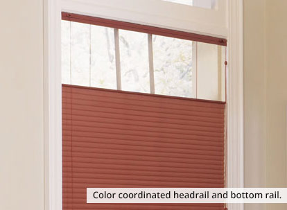 color coordinated headrail