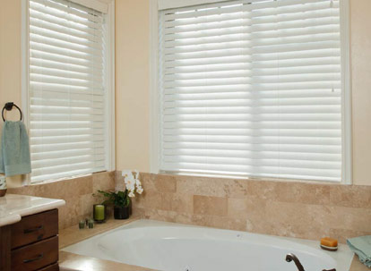 2 inch Norman Essentials Faux Wood Blinds with Smart Privacy 2 inch norman essentials faux wood blinds with smart privacy