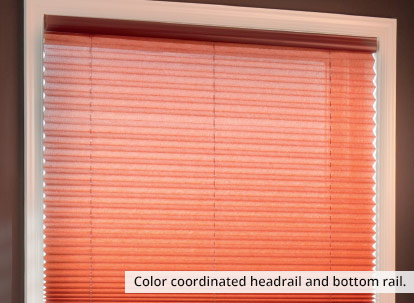 color coordinated headrail